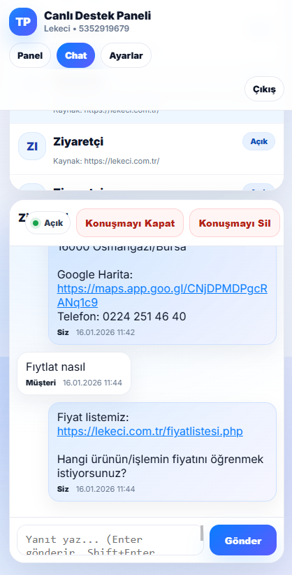 Mobil görünüm 2