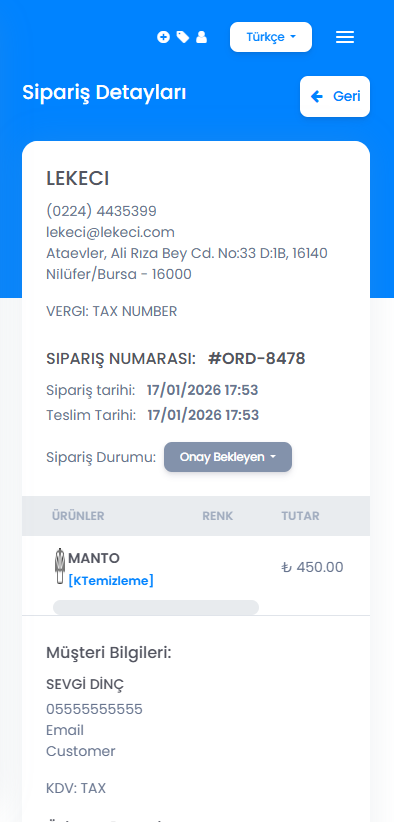 Mobil görünüm 4